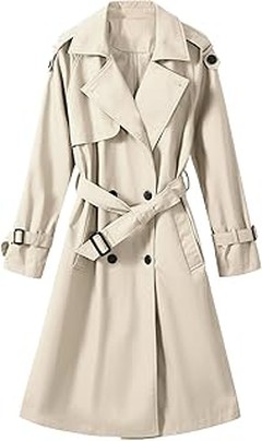 Descubre alternativas a la gabardina clásica beige para mujer