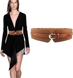 Cinturones anchos para marcar cintura