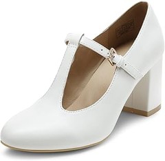 Cómo estilizar zapatos de tacón ancho con diferentes atuendos