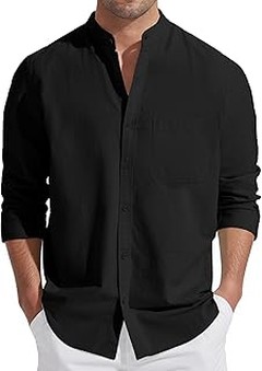 Ideas frescas para combinar camisas de lino en verano