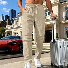 Combinaciones perfectas con pantalones de lino para vacaciones