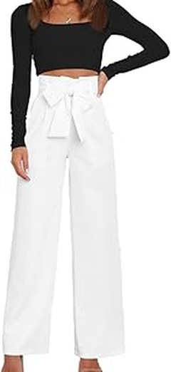 Guía para elegir pantalones blancos anchos según tu tipo de cuerpo