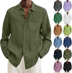 Diferencias entre camisas negras de lino de corte ajustado y suelto