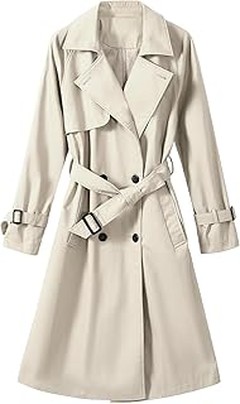 Errores que debes evitar al comprar una gabardina clásica beige para mujer