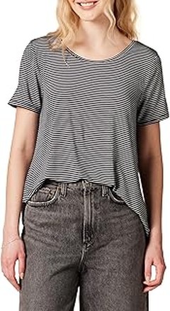 Los estilos de camisetas de rayas más populares para mujer