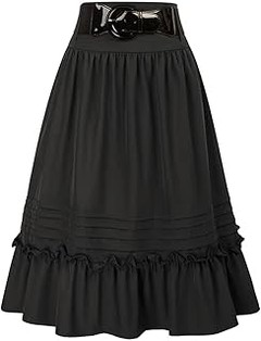 ¿Cuál es el mejor estilo de falda midi para tu figura?