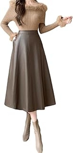 Faldas casual midi mujer