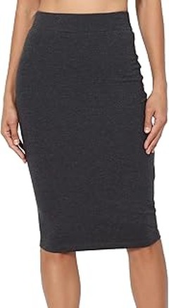 Faldas midi formales para oficina