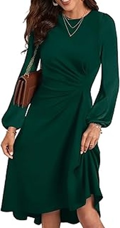 Outfit de invitada para bodas de otoño según la etiqueta