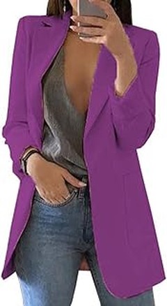 Inspírate con Outfit de Blazers Oversize para la Oficina