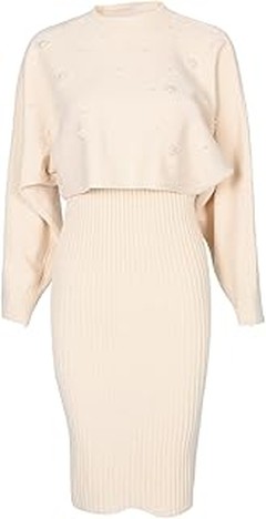 Ideas de looks de oficina con jerseys de punto fino para mujer