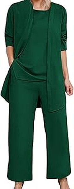 Inspiración para outfits de verano con pantalones verdes para mujer