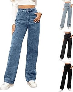 ¿Qué calzado combina mejor con pantalones vaqueros rectos para mujer?