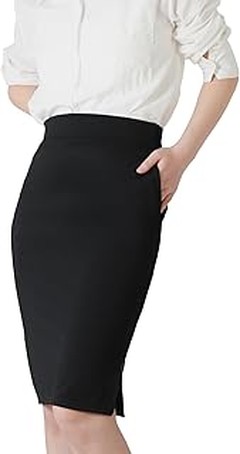 Sugerencias de outfits para llevar con faldas lápiz mujer