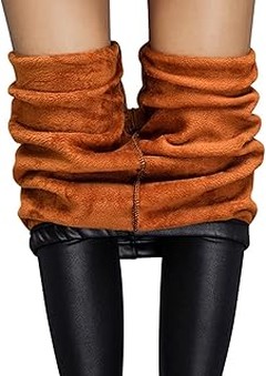 Pantalones de piel o efecto cuero a precios accesibles para mujer