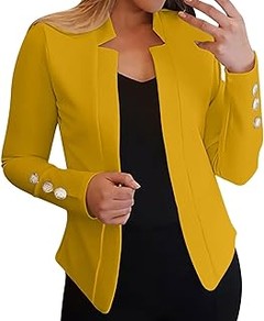 ¿Cuáles son los precios de las chaquetas estructuradas para oficina?
