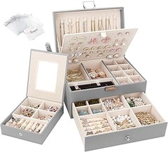 Estuches y joyeros para guardar bisutería