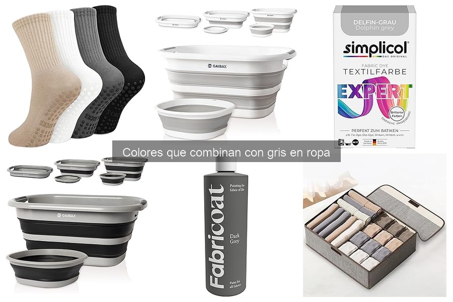 Accesorios ideales para complementar la ropa gris