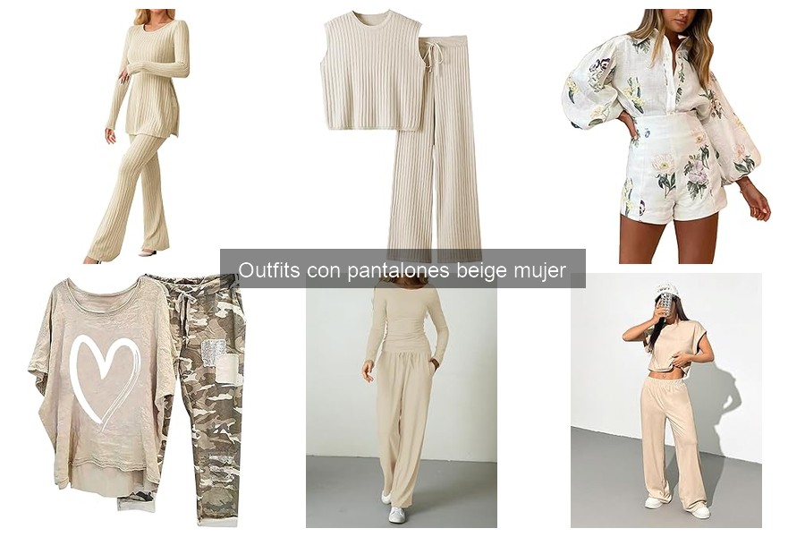 Accesorios imprescindibles para outfits con pantalones beige