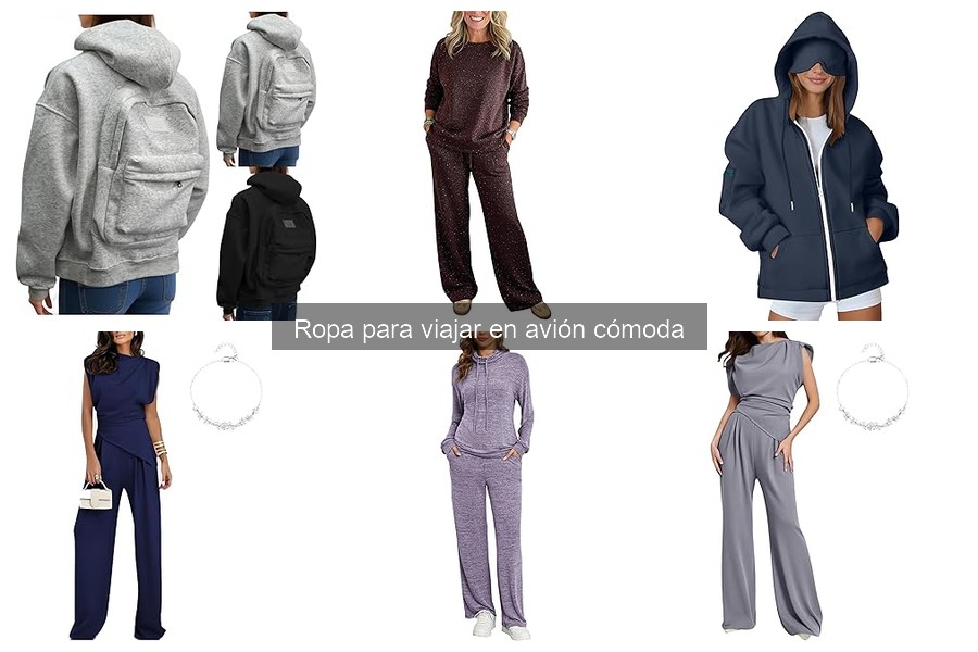 Accesorios imprescindibles para ropa de viaje en avión