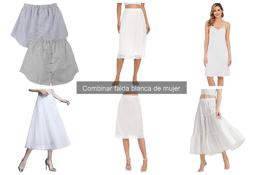 Accesorios Perfectos para Combinar con Faldas Blancas