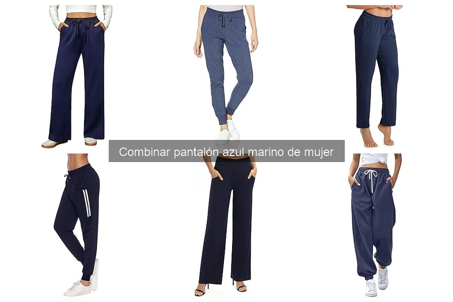 Accesorios perfectos para combinar con pantalón azul marino