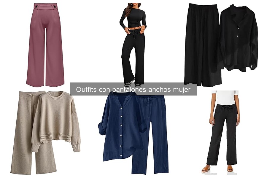 Accesorios Perfectos para Combinar con Pantalones Anchos Mujer