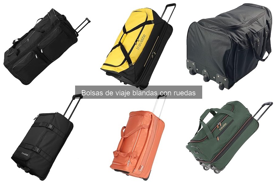 Alternativas a bolsas de viaje blandas con ruedas