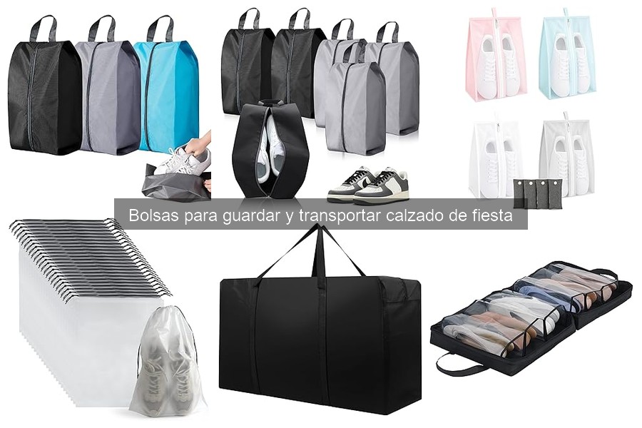 Alternativas a bolsas para guardar calzado de fiesta