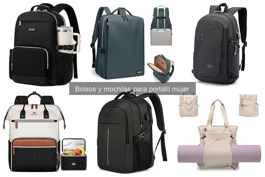 Alternativas a bolsos y mochilas para portátil mujer