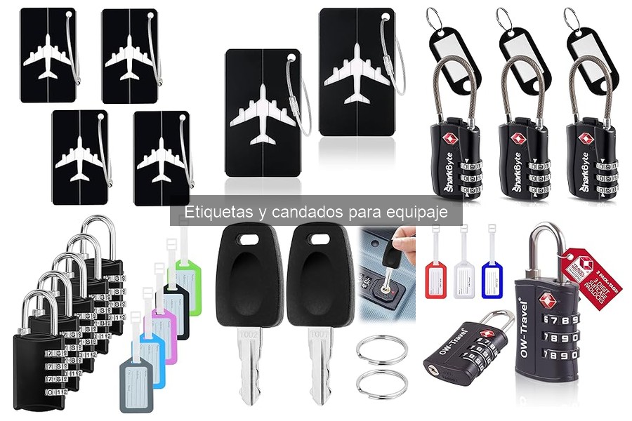 Alternativas a Etiquetas y Candados para Equipaje