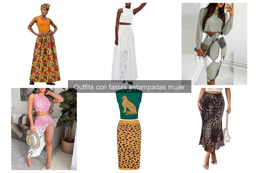 Alternativas a faldas estampadas para un estilo clásico