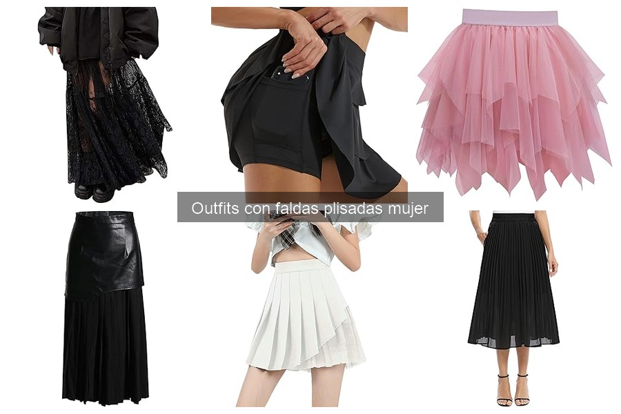 Alternativas a faldas plisadas: Outfits de primavera