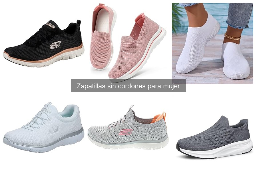 Alternativas a las Zapatillas Sin Cordones para Mujer
