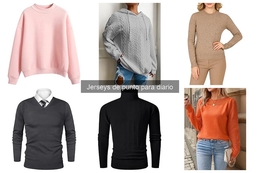** Alternativas a los Jerseys de Punto para Diario: Opciones Comodidad