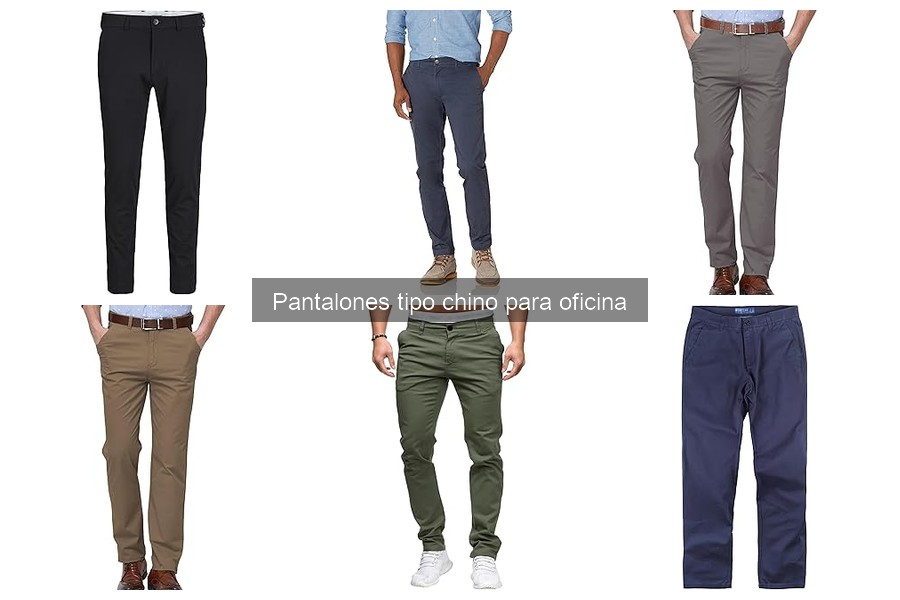 Alternativas a los pantalones chinos para oficina