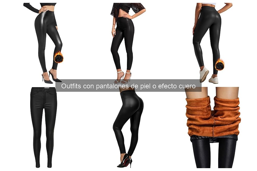 Alternativas a los pantalones de piel: Estilos y opciones