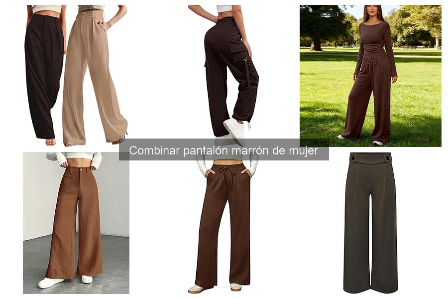 Alternativas a los Pantalones Marrones para Mujer
