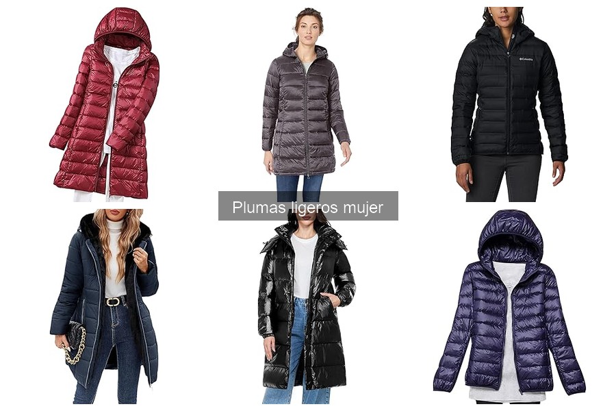 Alternativas a los plumas ligeros para mujer: opciones de abrigo