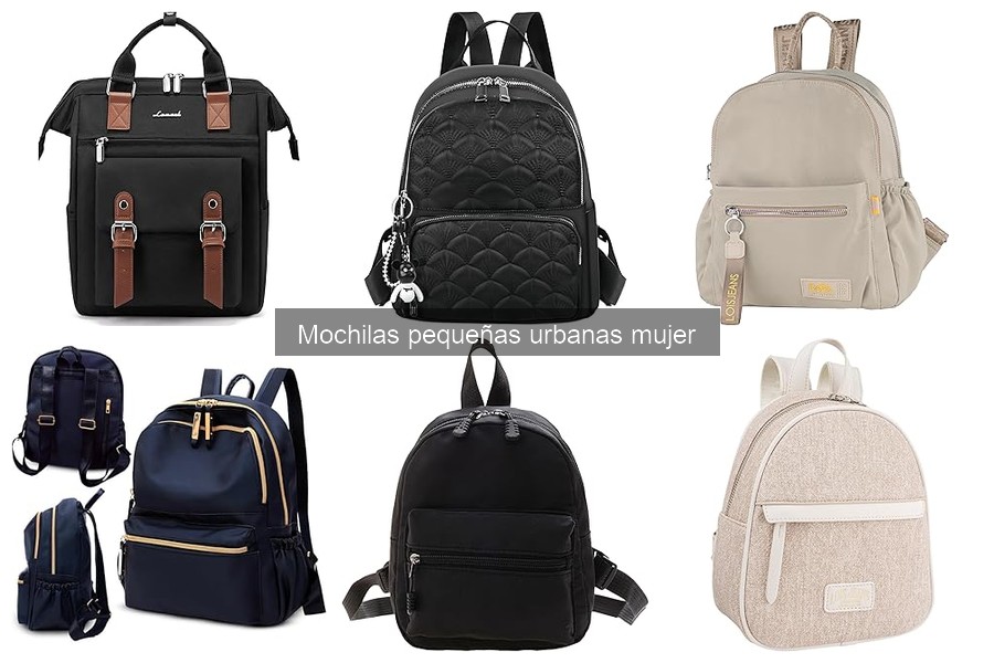 Alternativas a mochilas pequeñas urbanas para mujer