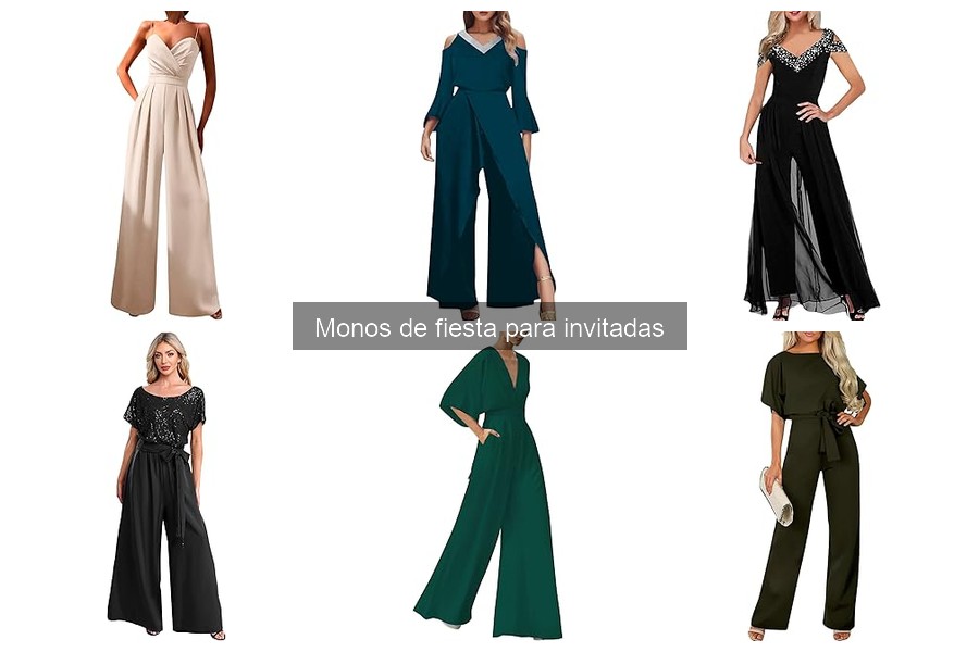 Alternativas a monos de fiesta para eventos formales