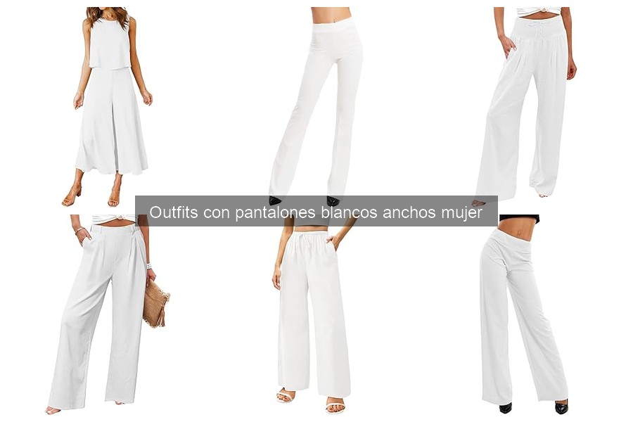 Alternativas a Pantalones Blancos Anchos para Eventos Formales