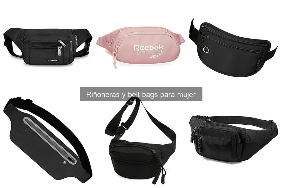 Alternativas a riñoneras y belt bags para mujer