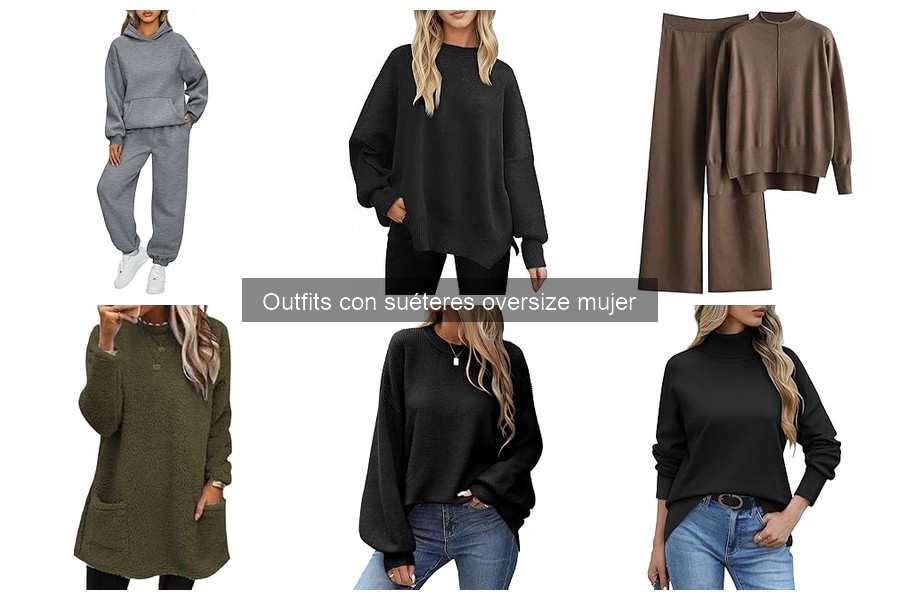 Alternativas a suéteres oversize para días fríos