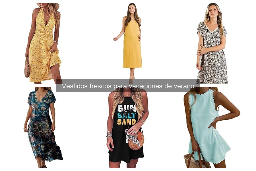 Alternativas a vestidos frescos para verano: 5 opciones