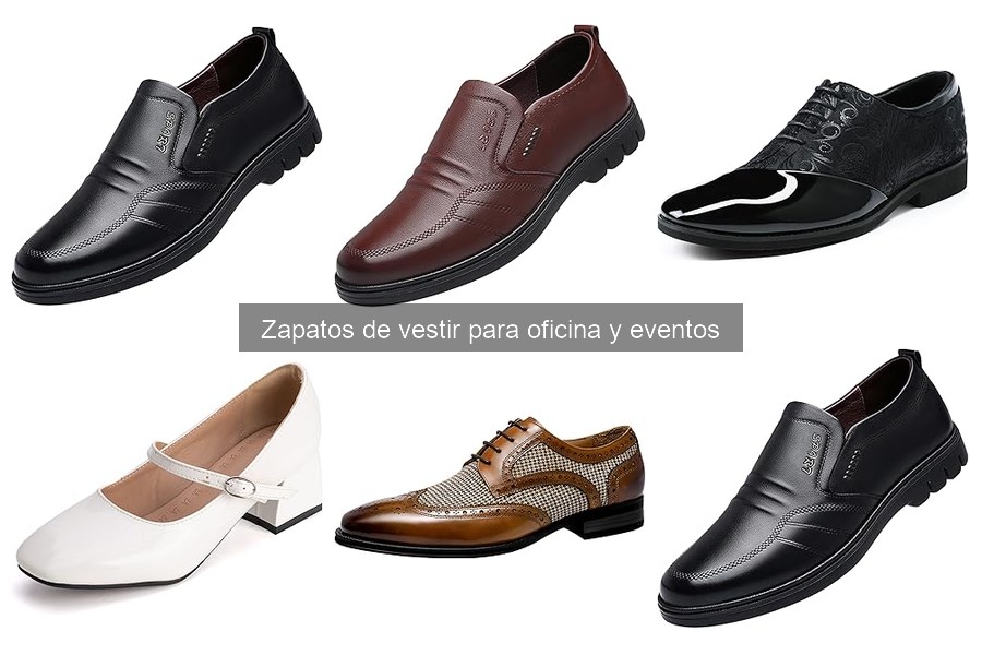 Alternativas a zapatos de vestir formales para oficina