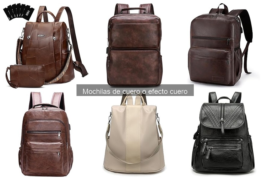 Alternativas asequibles a mochilas de cuero para ti