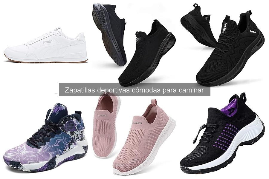 Alternativas cómodas a zapatillas deportivas para caminar