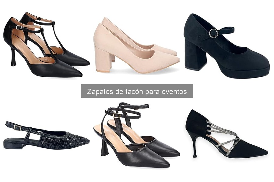 Alternativas cómodas a zapatos de tacón para eventos formales