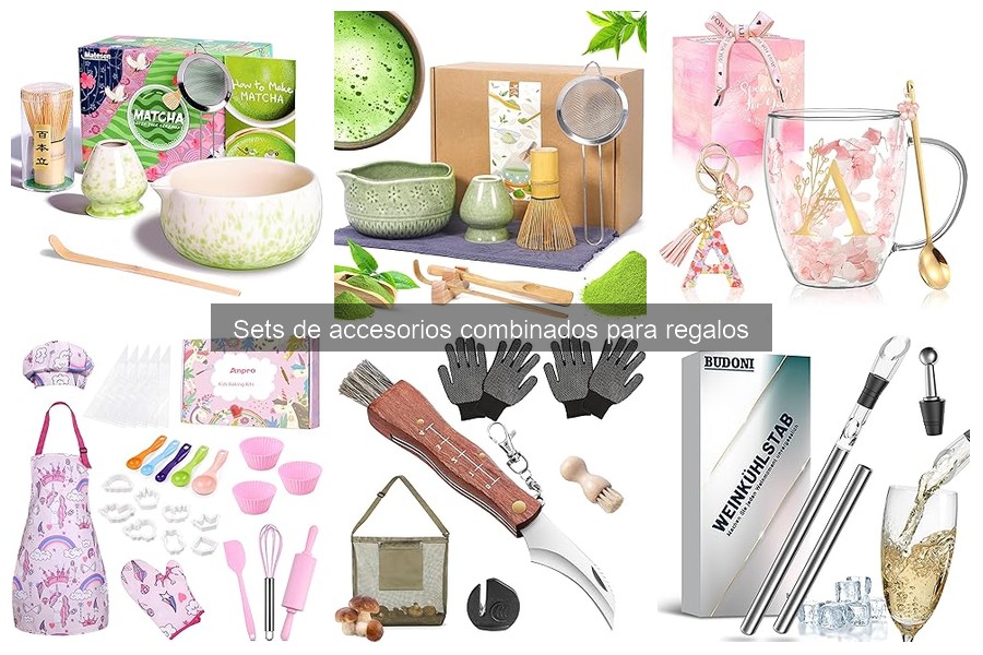 Alternativas creativas a sets de accesorios para regalar
